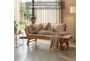 KHG Gartenliege Akazie geölt Daybed Sonnenliege Lounge-Set klappbar Bild 3