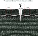 Woltu Zaunblende Sichtschutz mit Kabelbinder Grün Bild 3