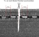 Woltu Zaunblende Schattiernetz Anthrazit Bild 3
