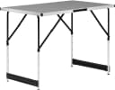Woltu Campingtisch Klappbar Höhenverstellbar Grau Aluminium Bild 2