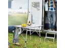 Woltu Campingtisch 120x68.5cm Aluminium für 4-6 Personen Bild 1