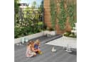 Woltu WPC-Fliesen 22 St. Terrassendielen Holzoptik Klicksystem Grau Bild 1