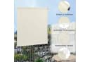 Woltu Senkrechtmarkise Beige UV-Schutz Wasserabweisend Bild 3
