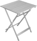 Woltu Campingtisch Klappbar Aluminium Silber Bild 2