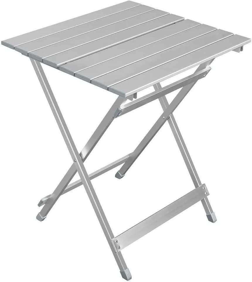 Woltu Campingtisch Klappbar Aluminium Silber - Bild 2