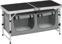 Woltu Campingtisch Höhenverstellbar mit Stauraum Outdoor inkl. Tragetasche Bild 2