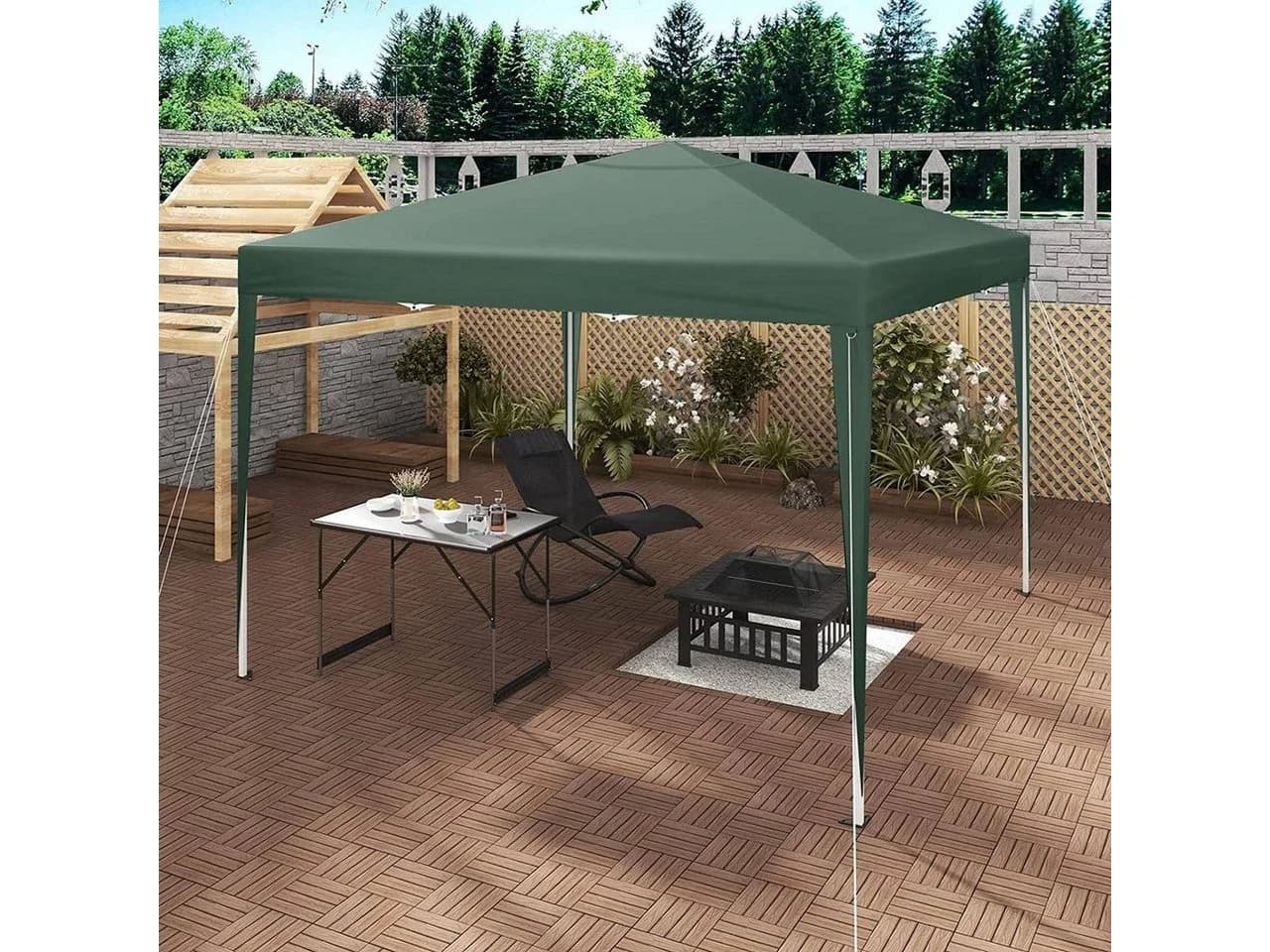 Woltu Faltpavillon 3x3 m Pop-Up Pavillon - Bild 4