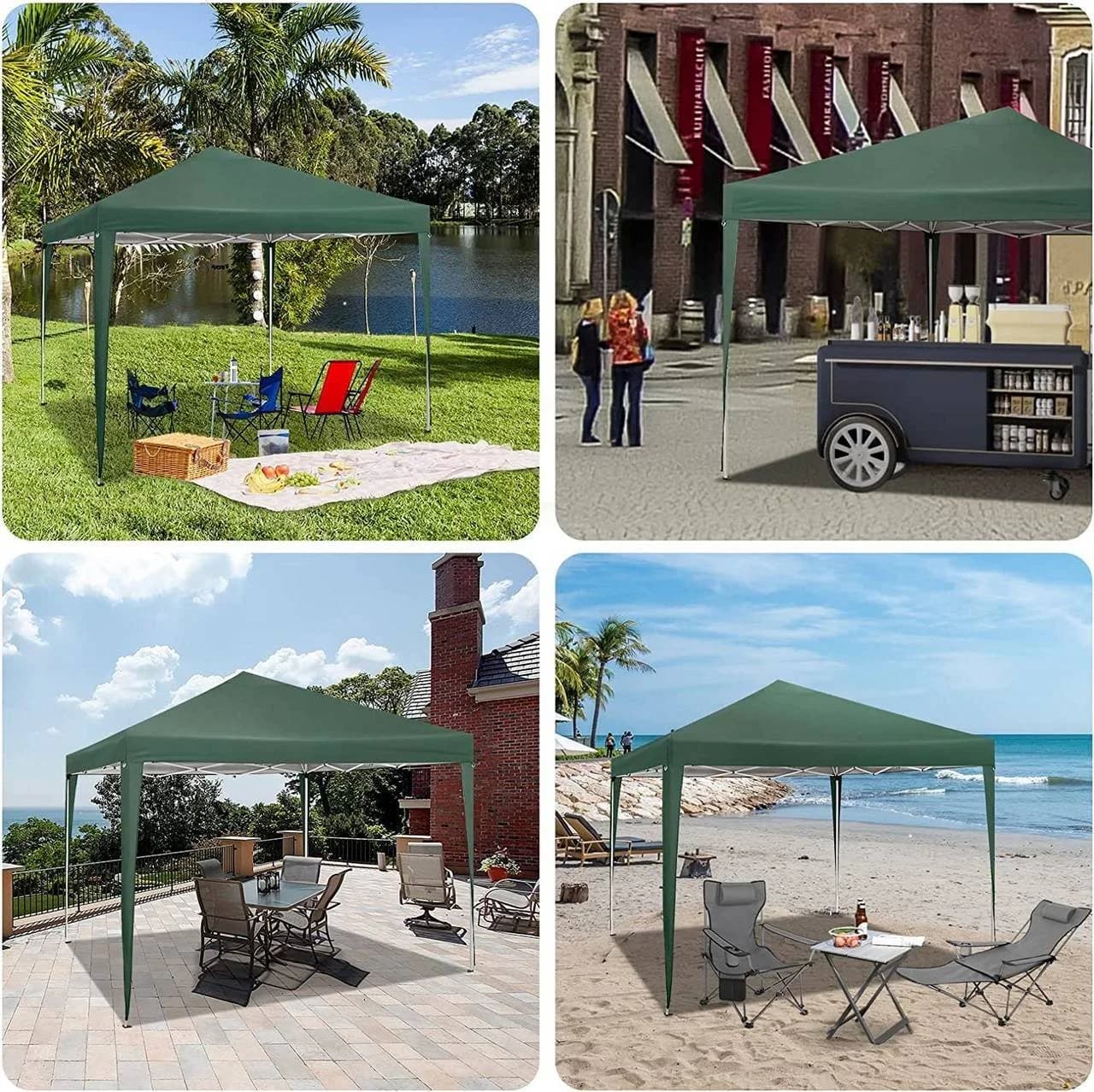 Woltu Faltpavillon 3x3 m Pop-Up Pavillon - Bild 5