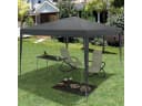 Woltu Faltpavillon 3x3 m Beige/Grau/Blau Bild 4