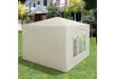 Woltu Faltpavillon 3x3m mit 4 Seitenwänden höhenverstellbar Bild 5