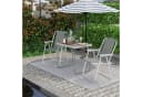 Woltu Campingtisch Grau Klappbar mit Griff Bild 1