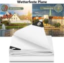 Woltu Schutzplane Wasserdicht mit Ösen UV-beständig PE-Gewebe Bild 5