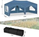 Woltu Pavillon 3x6m Höhenverstellbar mit 6 Seitenwänden Bild 3