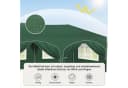Woltu Pavillon 3x6m Beige/Grau/Blau/Grün Bild 4