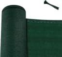 Woltu Zaunblende Sichtschutz HDPE-Gewebe Grün Bild 2