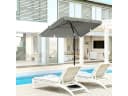 Woltu Sonnenschirm 45° knickbar UV-beständig wasserdicht 200x120 cm Bild 1