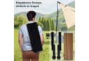Woltu Campingtisch Alu Klapptisch Holzoptik Bild 5