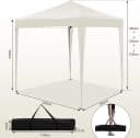 Woltu Faltpavillon 2x2 m mit 4 Seitenwänden höhenverstellbar Bild 3