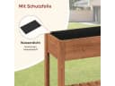 Woltu Hochbeet Tannenholz 80x75x40 cm Bild 5