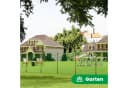 Woltu Gartenzaun Geflügelnetz PE 53 g/m² Grün Bild 1