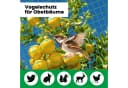 Woltu Gartenzaun Geflügelnetz PE 53 g/m² Grün Bild 5