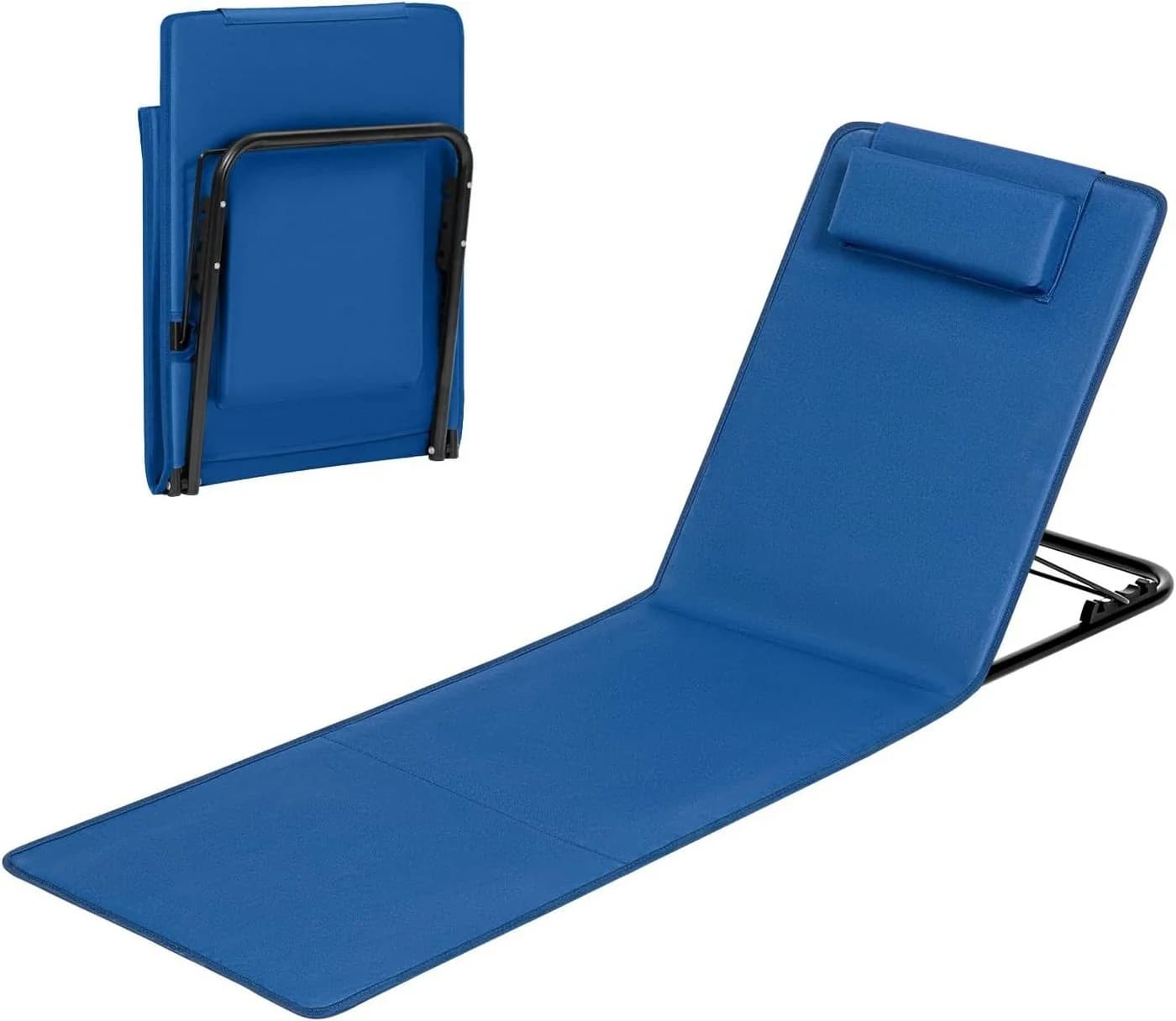 Woltu Multifunktionsliege Blau 3-stufig verstellbar klappbar - Bild 2