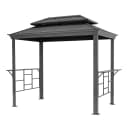 TOOLPORT Pavillon BBQ Grillpavillon Anthrazit Bild 1