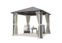 TOOLPORT Pavillon 3x3 m Moonlight Superior Cream Bild 2