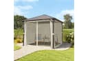 TOOLPORT Pavillon 3x3 m Moonlight Superior Cream Bild 4