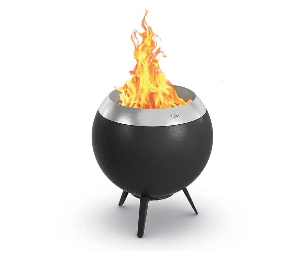 höfats Feuerschale MOON 45 Rauchfrei Holzvergaser Schwarz - Bild 2