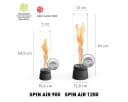 höfats Tischfeuer SPIN air Feuerschale mit Flammenwirbel für Tischdeko Bild 1
