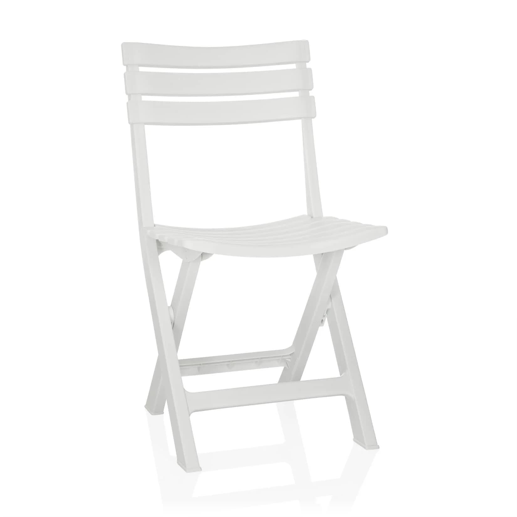hjh LIVING Outdoor Stuhl TRAVANO Kunststoff Klappstuhl