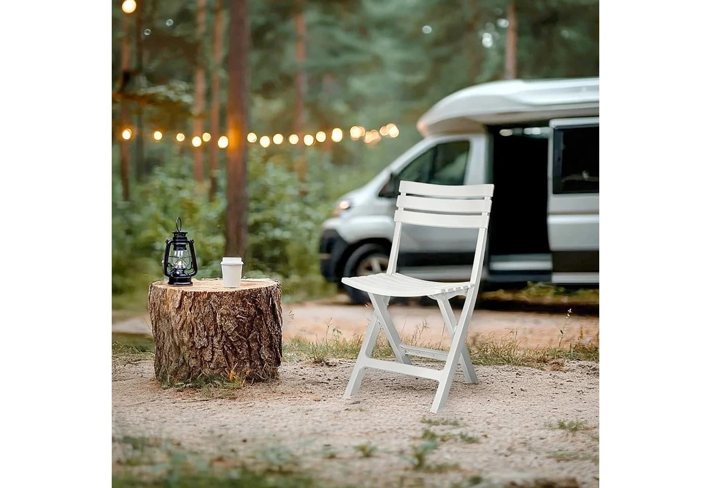 hjh LIVING Outdoor Stuhl TRAVANO Kunststoff Klappstuhl - Bild 5