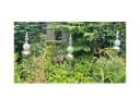 Dragimex Gartenstecker 3er-Set Eisen Lilienform Bunt Bild 2