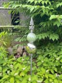 Dragimex Gartenstecker 3er-Set Eisen Lilienform Bunt Bild 3