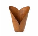 finehomegarden Blumentopf Herzförmig Rostfarben Metall Bild 2