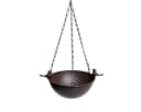 finehomegarden Vogeltränke „Piepmatz“ Hängend Metall Dunkelbraun Bild 2