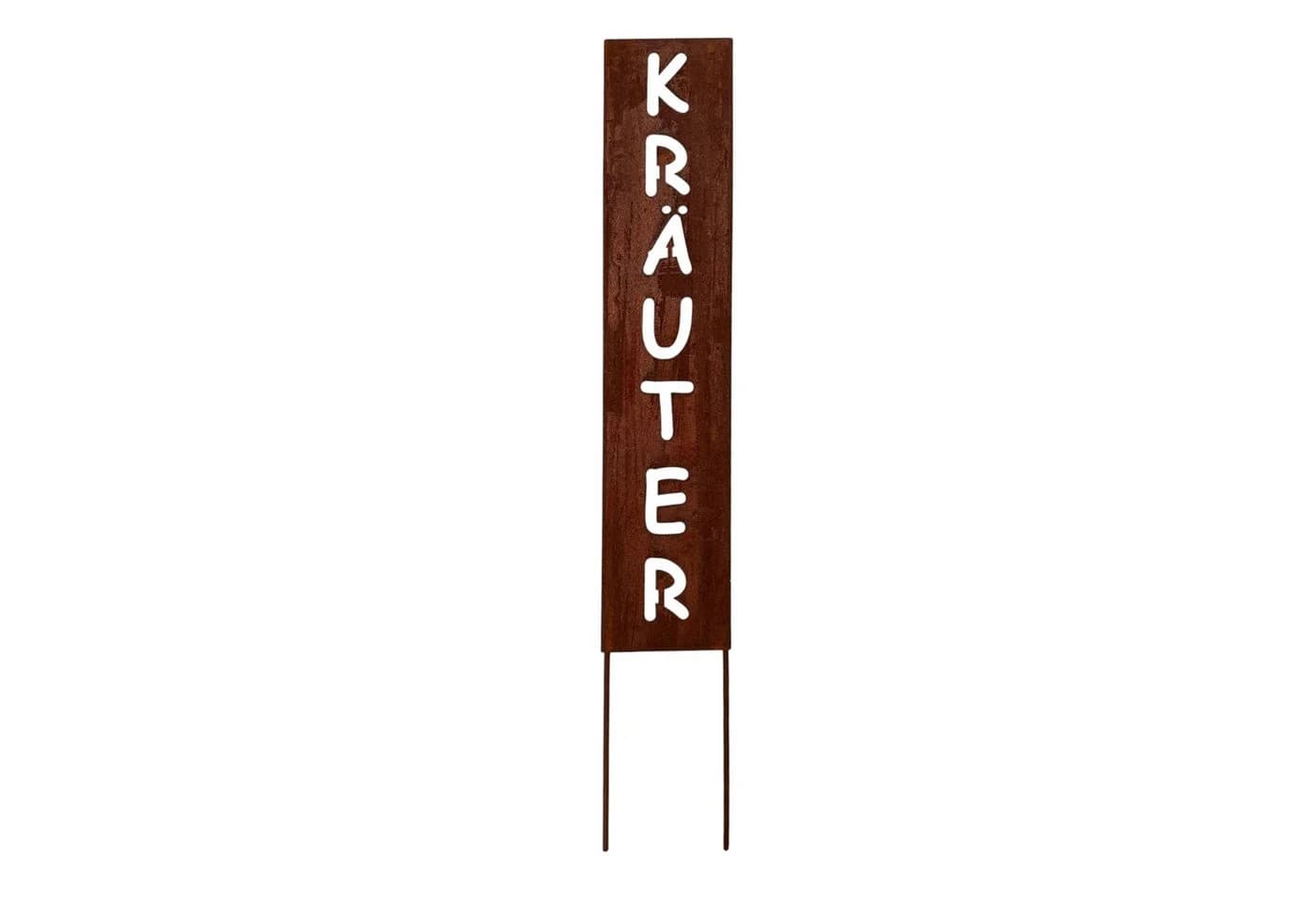 Dragimex Kräuterstecker 40cm Rostdesign Gartenstecker - Bild 2