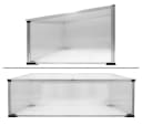 ECD Germany Frühbeet Gewächshaus Aluminium Polycarbonat Bild 1