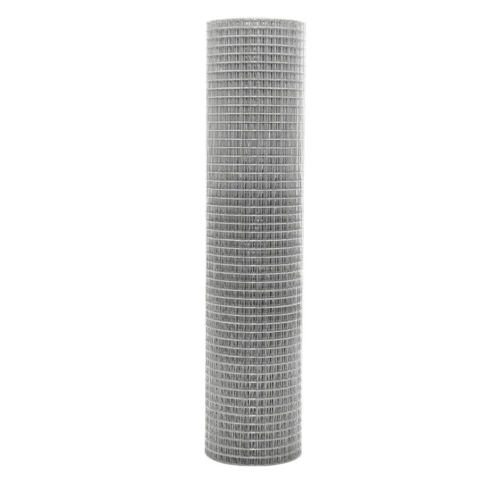 ECD Germany Volierendraht Stahl verzinkt Grau 25x25mm Maschen