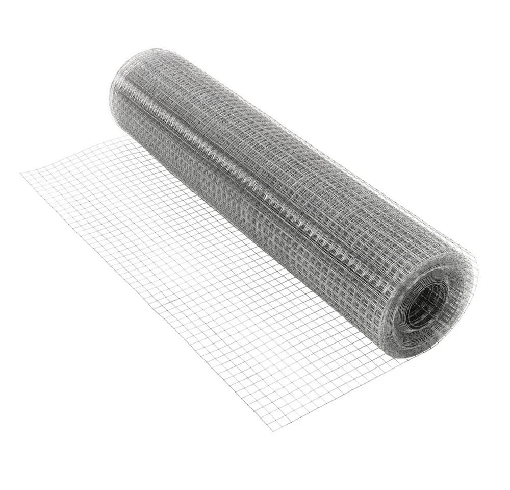 ECD Germany Volierendraht Stahl verzinkt Grau 25x25mm Maschen - Bild 2