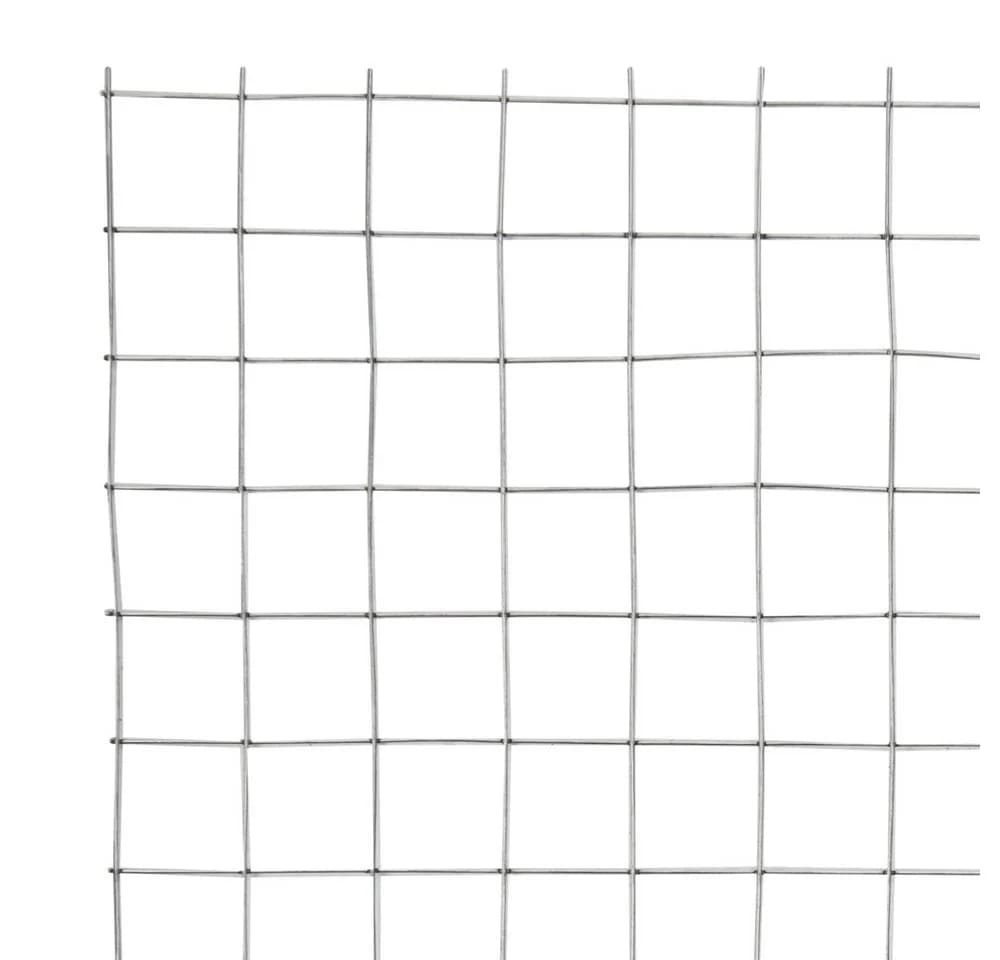 ECD Germany Volierendraht Stahl verzinkt Grau 25x25mm Maschen - Bild 4