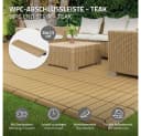 ML-DESIGN WPC Abschlussleiste gerade Teak-Optik Bild 1