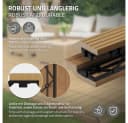 ML-DESIGN WPC Abschlussleiste gerade Teak-Optik Bild 3