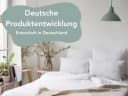 XDREAM Stuhlkissen 4er Set Grau Microfaser mit Bindebändern Bild 5