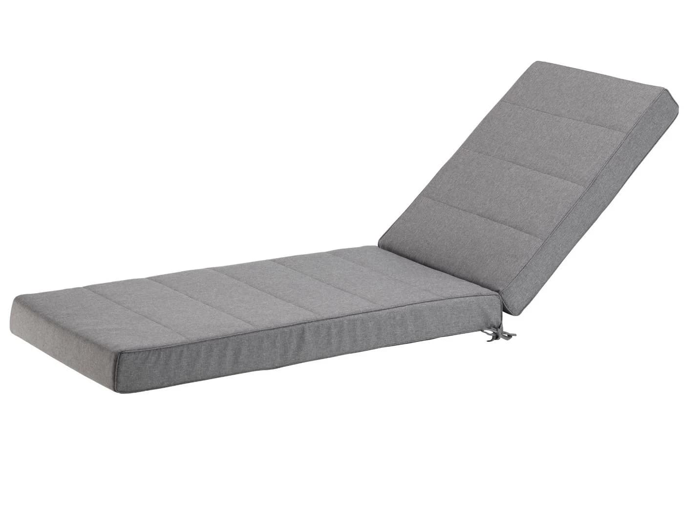 XDREAM Liegenauflage XXL Grau Microfaser - Bild 2