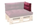 XDREAM Palettenkissen Set Rot Indoor Outdoor Europalette Bild 2