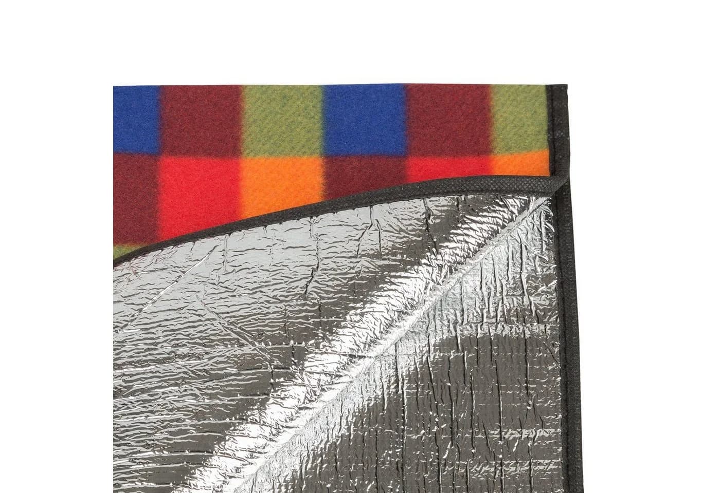 Idena Picknickdecke Bunt 150x195cm mit Alu-Isolation - Bild 3
