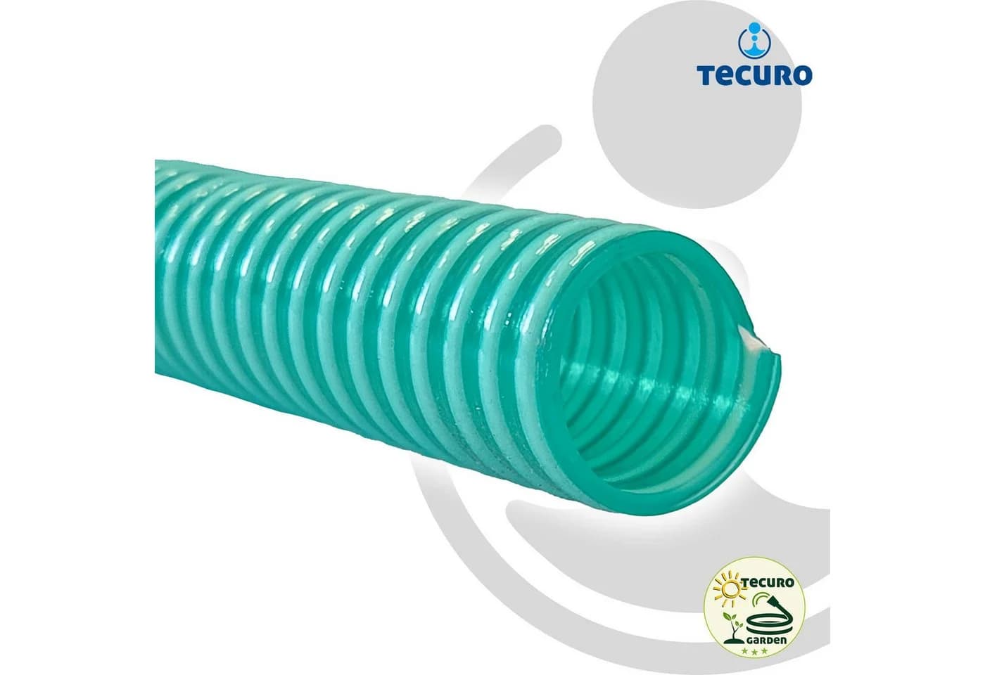 tecuro Bewässerungsschlauch Saug- und Druckschlauch DN 25 PVC - Bild 5