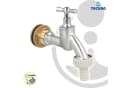 tecuro Auslaufventil mit Behälterverschraubung für Regentonne Wassertank Bild 1
